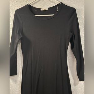 Black long sleeve slim